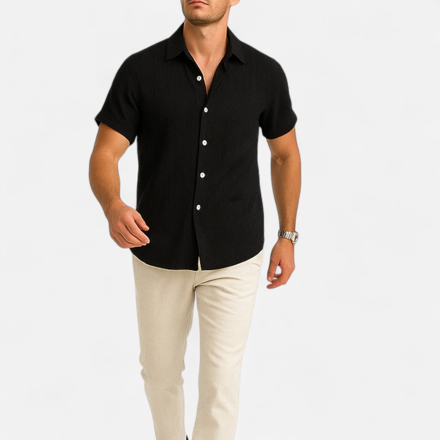 Lorovero | Men’s Summer Shirt – Lightweight Comfort, Timeless Style