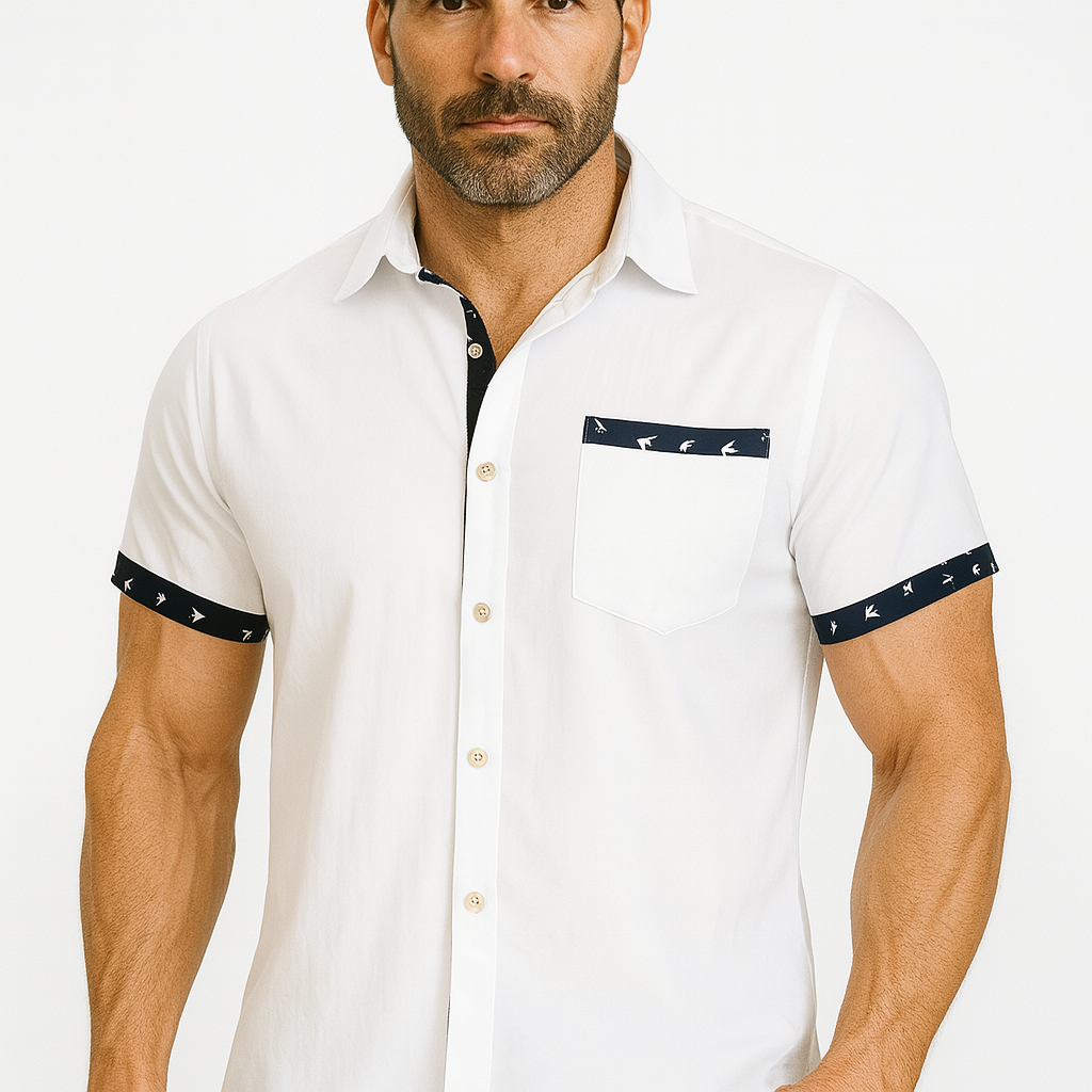 Lorovero | Elias™ Skyline Short-Sleeve Shirt