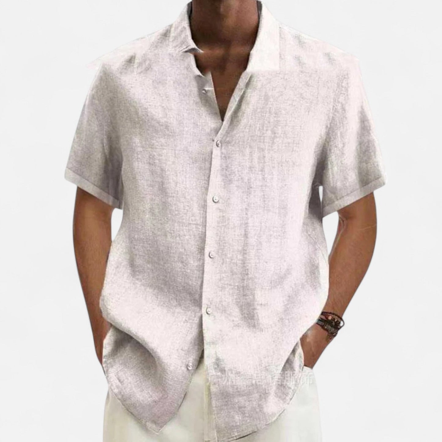 Lorovero | Men’s Linen T-Shirt – Lightweight Comfort, Timeless Sophistication