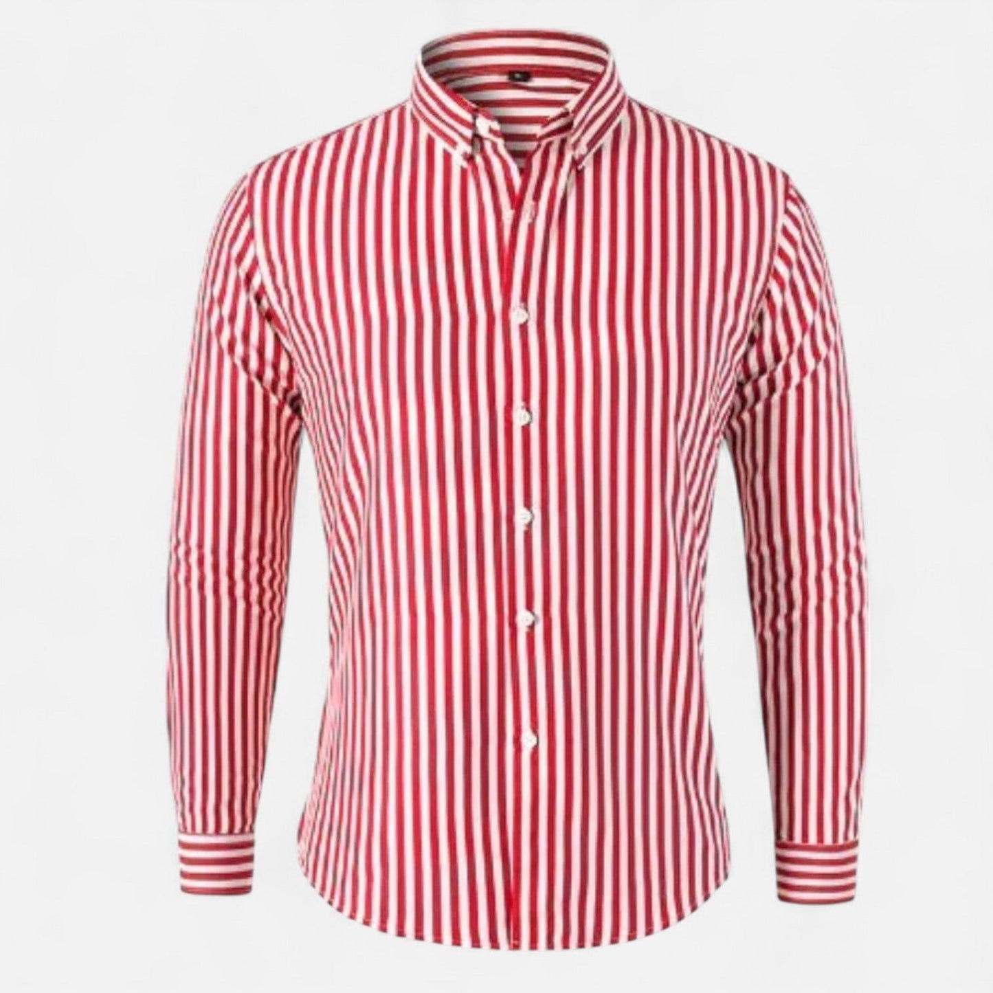 Lorovero | Men’s Classic Striped Summer Shirt – Timeless Pattern, Lightweight Comfort