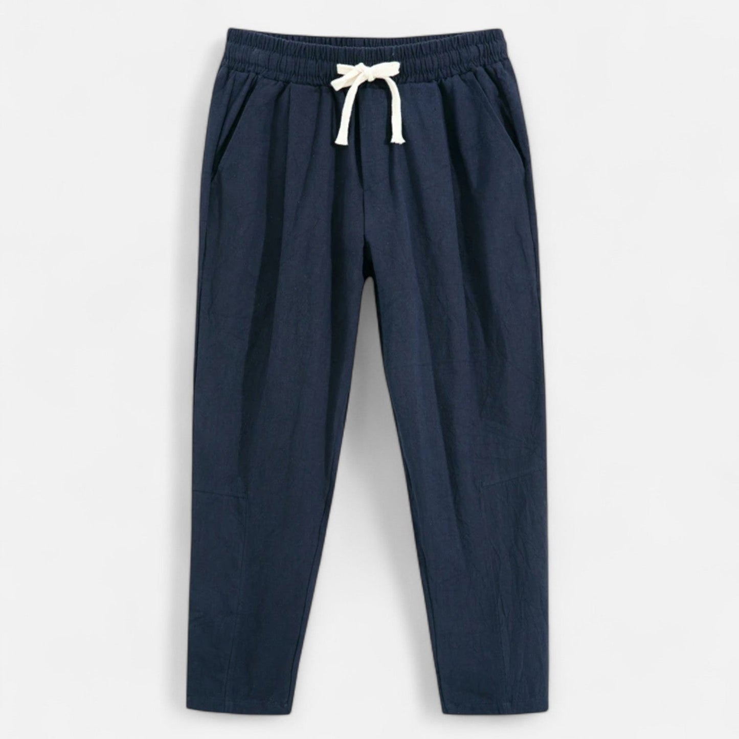 Lorovero | Men’s Cotton-Linen Trousers – Effortless Sophistication, Everyday Comfort