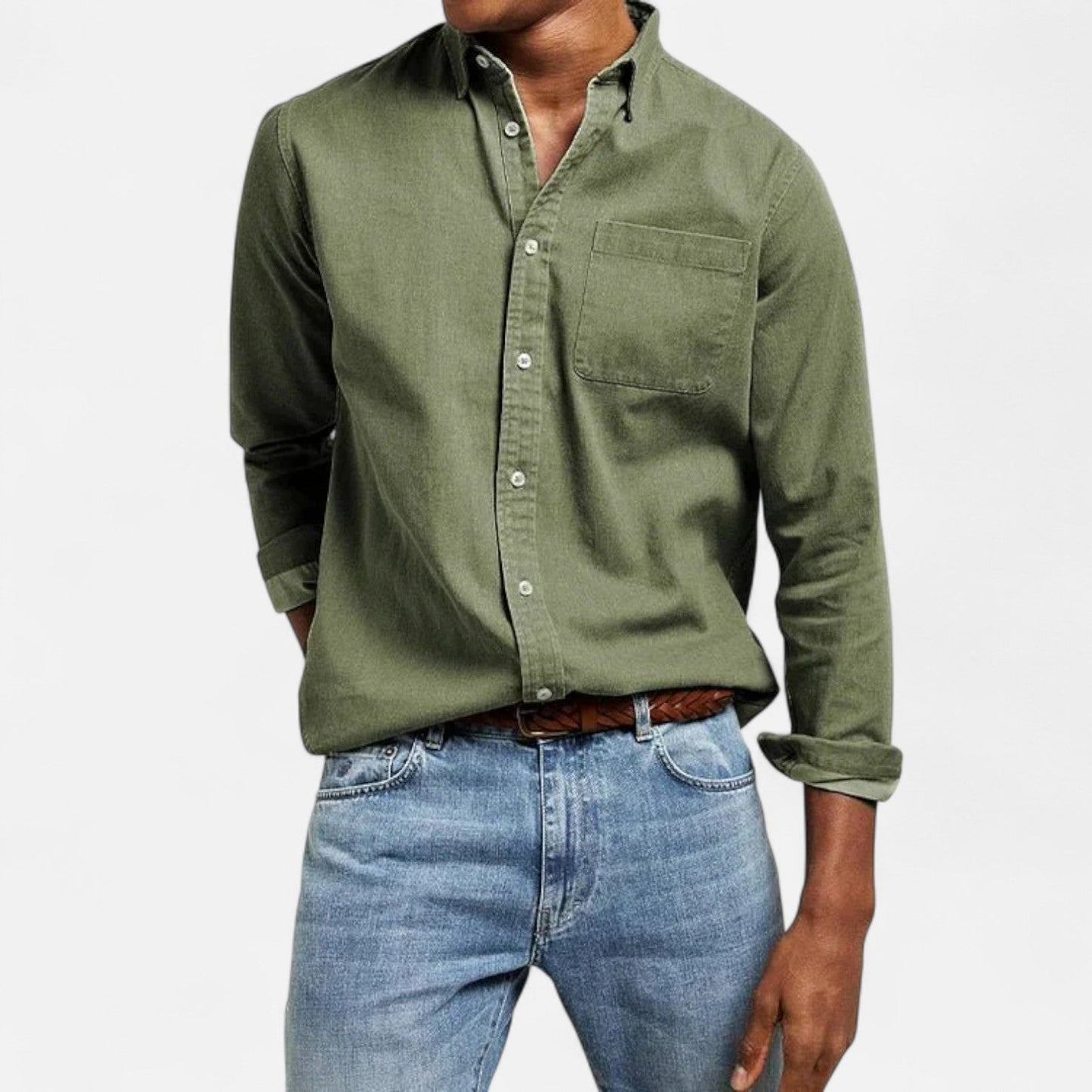Lorovero | Men’s Casual Business Shirt – Refined Versatility, Everyday Sophistication