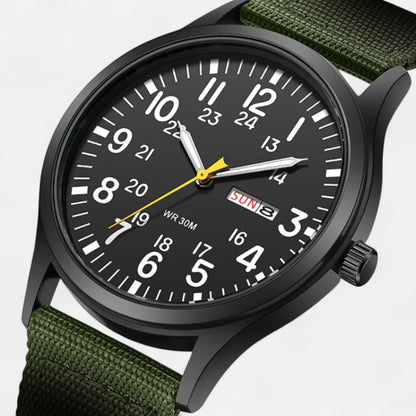Lorovero | Men’s Durable Field Watch – Rugged Reliability, Timeless Functionality