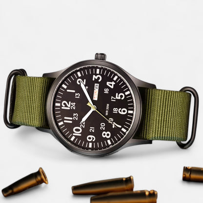 Lorovero | Men’s Durable Field Watch – Rugged Reliability, Timeless Functionality