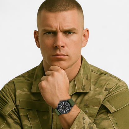 Lorovero | Men’s Durable Field Watch – Rugged Reliability, Timeless Functionality