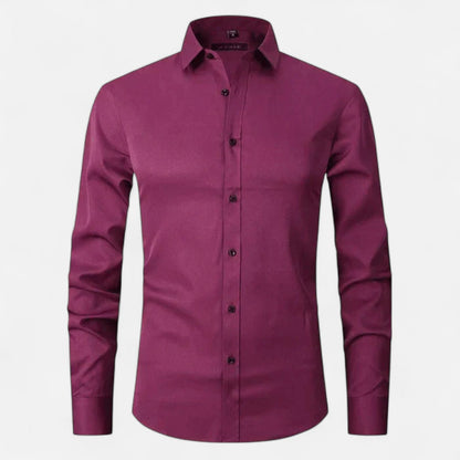 Lorovero | Men’s Classic Wrinkle-Free Shirt – Timeless Elegance, Effortless Maintenance