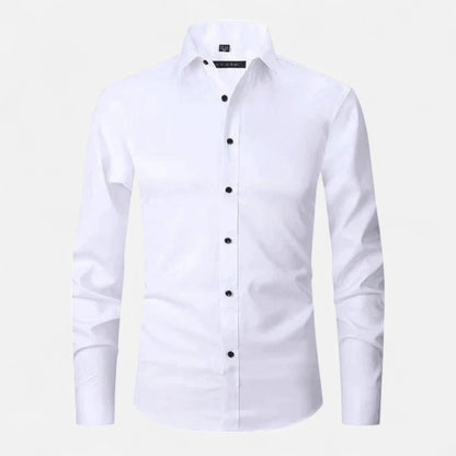 Lorovero | Men’s Classic Wrinkle-Free Shirt – Timeless Elegance, Effortless Maintenance