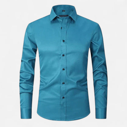 Lorovero | Men’s Classic Wrinkle-Free Shirt – Timeless Elegance, Effortless Maintenance