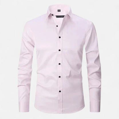 Lorovero | Men’s Classic Wrinkle-Free Shirt – Timeless Elegance, Effortless Maintenance