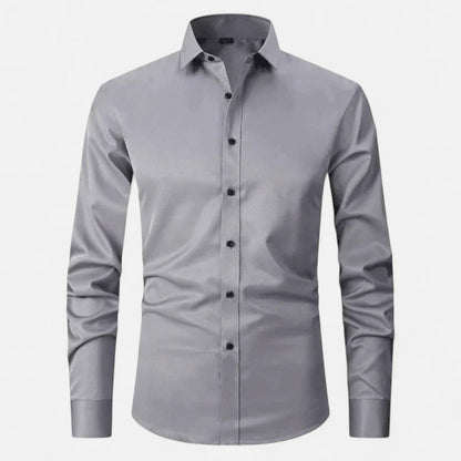 Lorovero | Men’s Classic Wrinkle-Free Shirt – Timeless Elegance, Effortless Maintenance