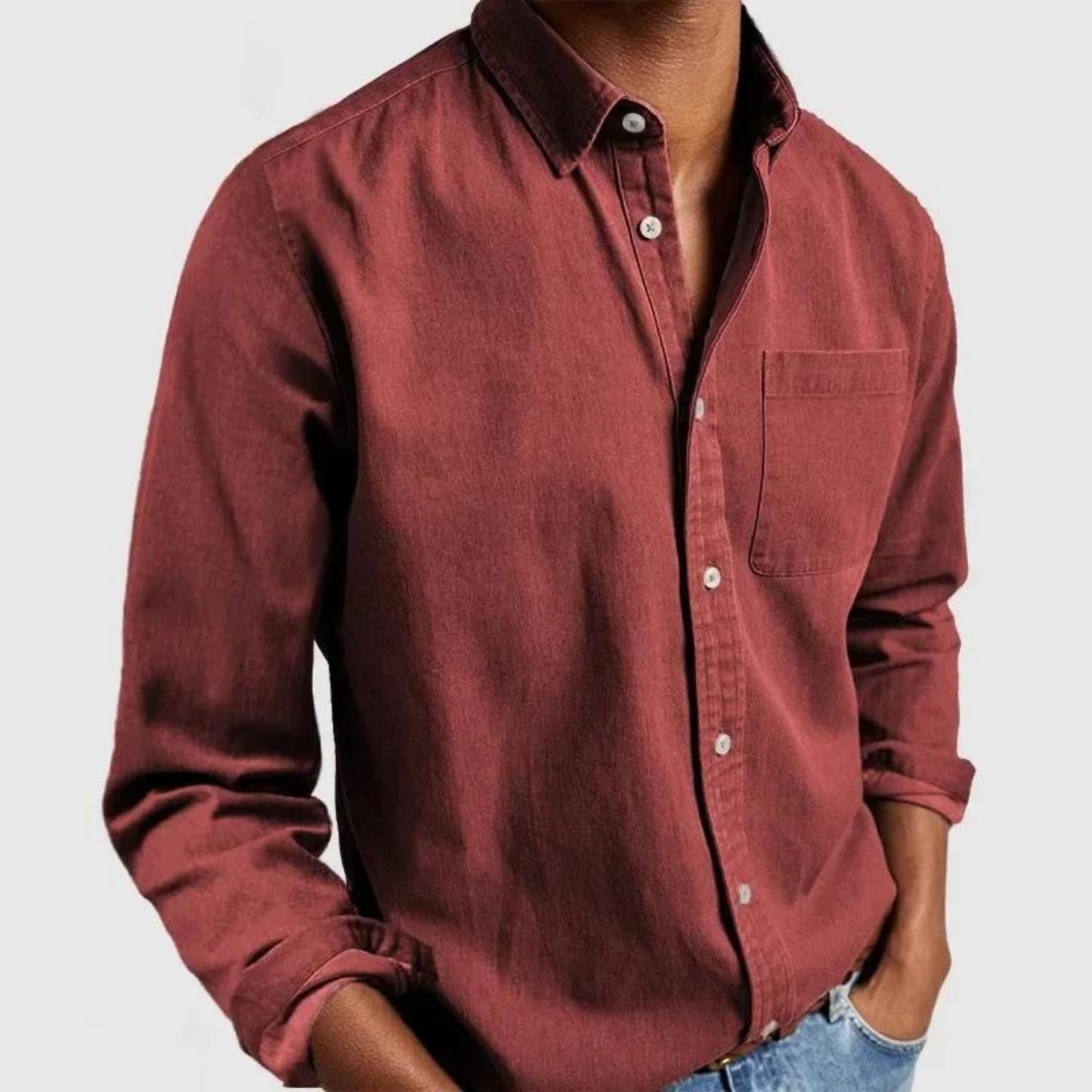 Lorovero | Jim™ Premium Leisure Shirt with Long Sleeves