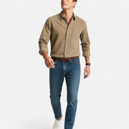 Lorovero | Men’s Casual Business Shirt – Refined Versatility, Everyday Sophistication