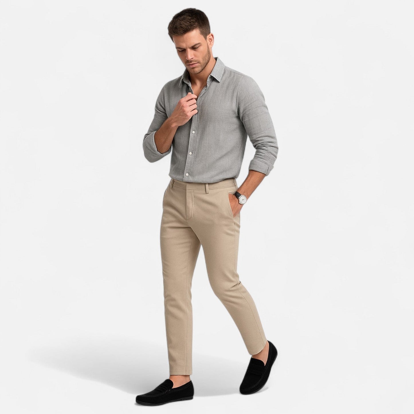 Lorovero | Men’s Suede Loafers – Understated Luxury, Everyday Sophistication