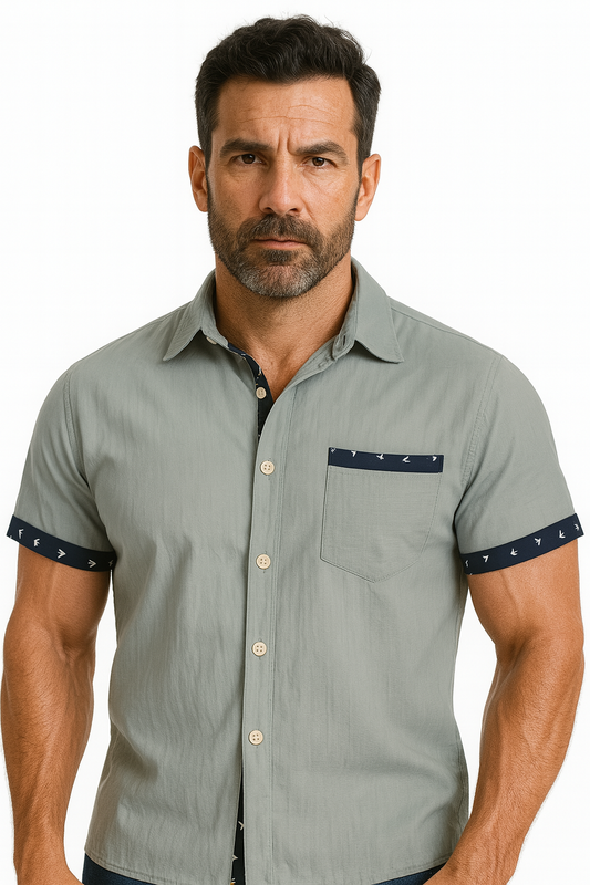 Lorovero | Elias™ Skyline Short-Sleeve Shirt