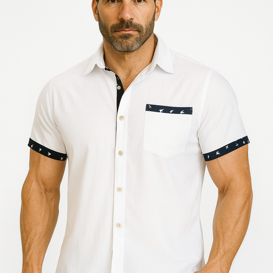 Lorovero | Elias™ Skyline Short-Sleeve Shirt