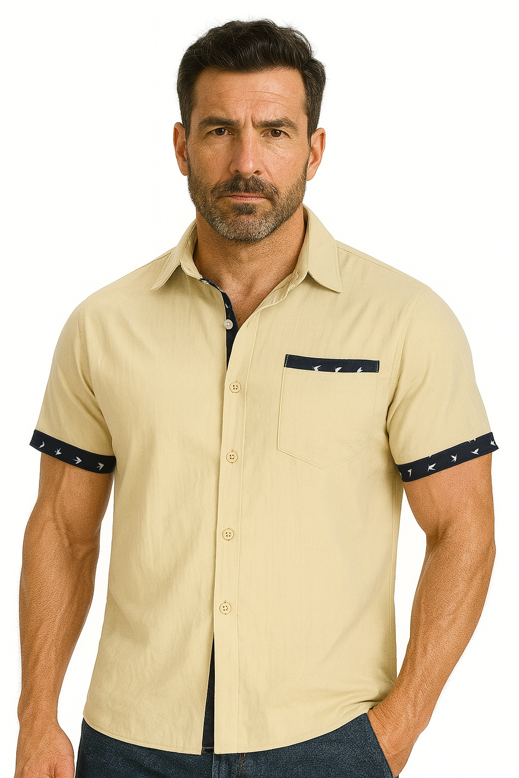 Lorovero | Elias™ Skyline Short-Sleeve Shirt