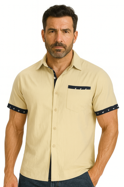 Lorovero | Elias™ Skyline Short-Sleeve Shirt