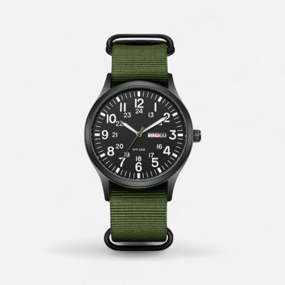 Lorovero | Men’s Durable Field Watch – Rugged Reliability, Timeless Functionality
