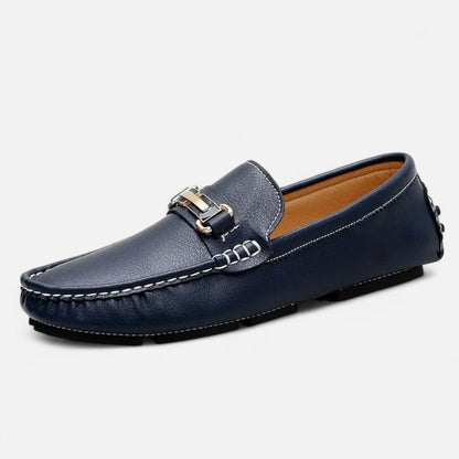 Lorovero | Torino Genuine Leather Loafers – Classic Craftsmanship, Effortless Sophistication