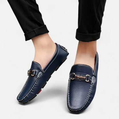 Lorovero | Torino Genuine Leather Loafers – Classic Craftsmanship, Effortless Sophistication