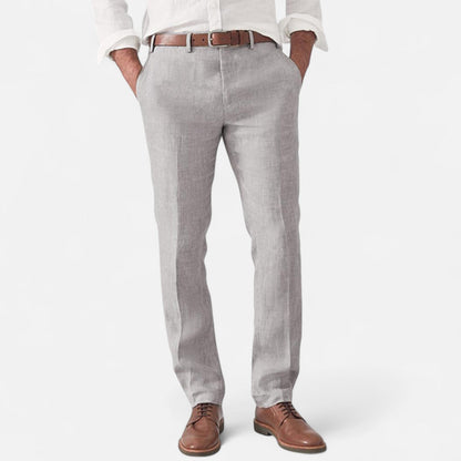 Lorovero | Men’s Linen Trousers – Timeless Comfort, Effortless Sophistication