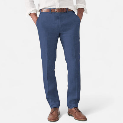 Lorovero | Men’s Linen Trousers – Timeless Comfort, Effortless Sophistication
