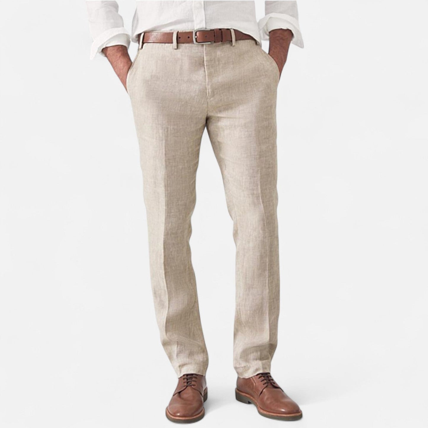 Lorovero | Men’s Linen Trousers – Timeless Comfort, Effortless Sophistication