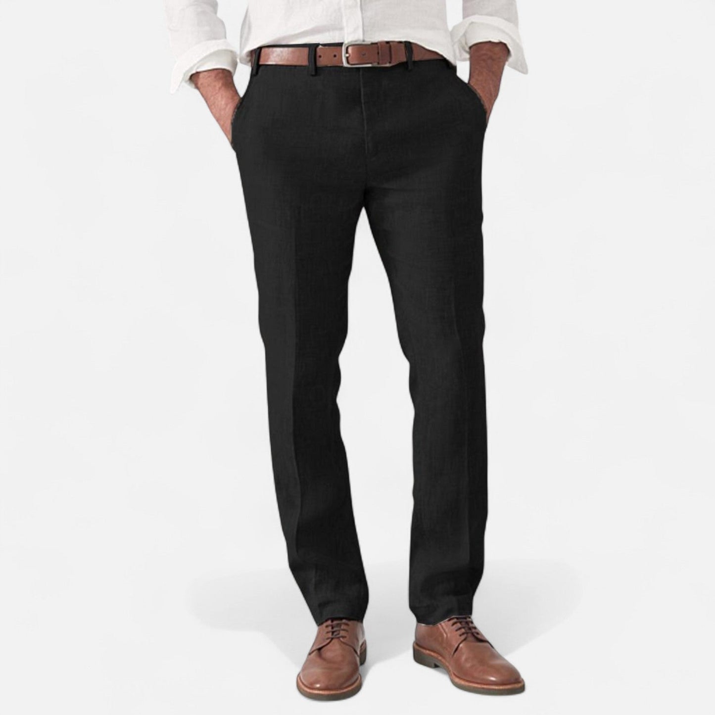 Lorovero | Men’s Linen Trousers – Timeless Comfort, Effortless Sophistication