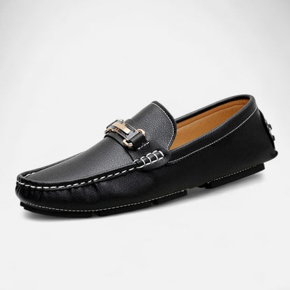 Lorovero | Torino Genuine Leather Loafers – Classic Craftsmanship, Effortless Sophistication