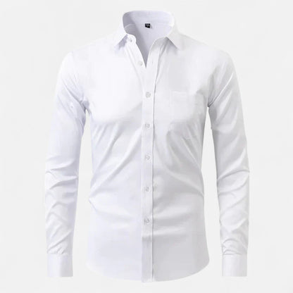 Lorovero | Men’s Classic Wrinkle-Free Shirt – Timeless Elegance, Effortless Maintenance